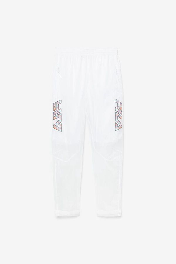 Pantalones Fila Hombre Blancas - Tagg Athletic - España 126083LOA